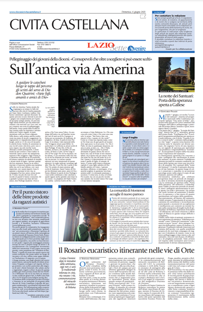 Avvenire- pagina diocesana del 06/06/2021